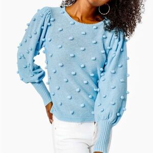 Lilly Pulitzer Kippa Pom-Pom Sweater | Coastal | Preppy